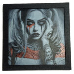 Tablou arta 3D Hueforge - Harley Quinn, 17x17cm