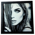 Tablou arta 3D Hueforge - Natural Beauty, 20x20cm