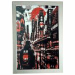 Tablou arta 3D Hueforge - The City of Tokio, 15x22cm